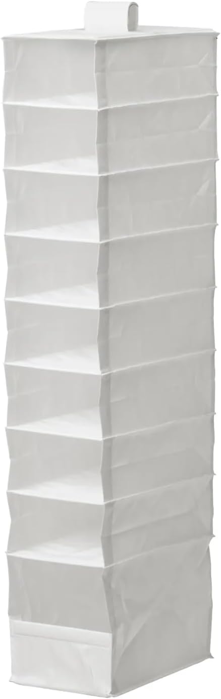 Storage organizer hanging 9 Compartments skubb White