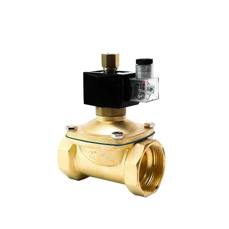 1-1/2", 1/2" Normally Open Brass Solenoid Valve 220v 24V 12V 220V 110V Solenoid Valve(1-1/2",NPT_24VAC)