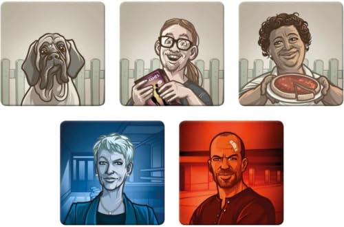 Image of Codename Pictures Spy Board Game, Team-Based Picture Guessing with Visual Clues, for Adults and Family, 4-8+ Players