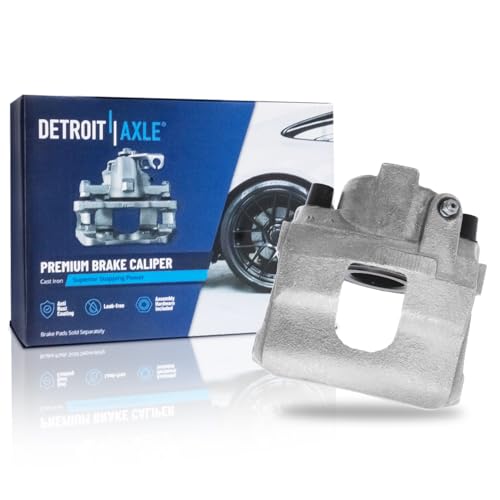 Image of Detroit Axle - Front Left Brake Caliper for Ford Tempo EXP Escort