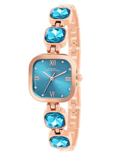 Image of French Connection Aurorae Analog Blue Stone Dial Watch for Women-FCN0178URGM