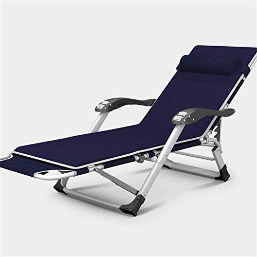 Fauteuil inclinable à bascule en acier pour jardin et camping