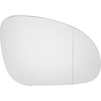 GEARMONSTER Mirror Glass Right Passenger Side Heatable for VW Golf 5 MK5 2004-2008 for Passat B6 2005-2011 Door Mirror Glass Wing Mirror Glass Replacement Right