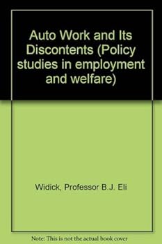 Hardcover Auto Work and Its Discontents Book