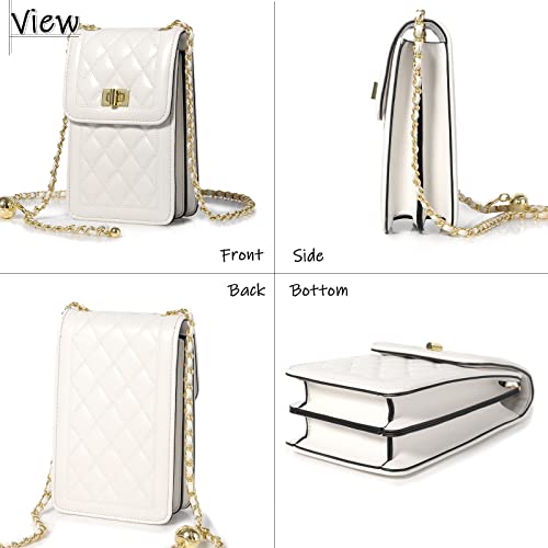 FSD.WG Women Small Crossbody Cell Phone Purse Leather Phone Purse Mini Messenger Shoulder Handbag Wallet3