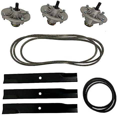 Raisman Kit de reconstrucción de cubierta compatible con modelos de cubierta Toro de 50 pulgadas Timecutter Z5000 Inlcudes (3) husillos 117-1192