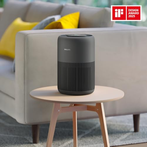 PHILIPS Purificateur d'air série 900 - HEPA NanoProtect + filtre à charbon actif, CADR 250m³/h pour 65m², silencieux, intelligent et économe en énergie (AC0951/13) – Image 3