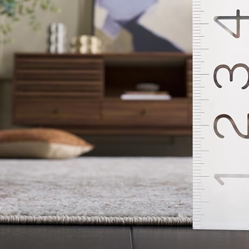 Tapete cuadrado SAFAVIEH 9 pies Ivory Taupe miniatura 6