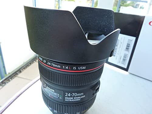 Canon EF 24-70mm F4L is USM Standardzoomobjektiv (77mm Filtergewinde) schwarz – Ansicht 2