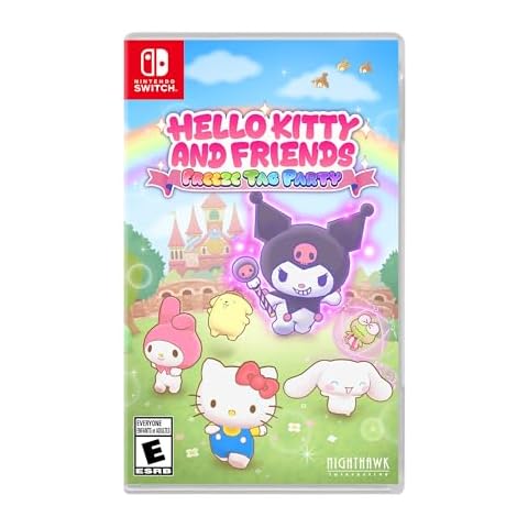 Hello Kitty and Friends: Freeze Tag Party - Nintendo Switch Cover