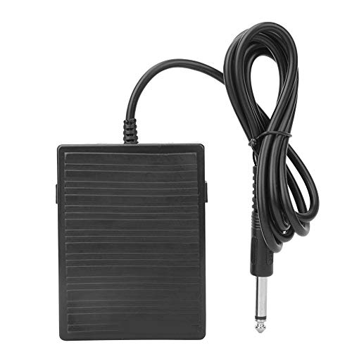 Pedal de Sostenido Universal, Compatible con Todos los Teclados Electrónicos, Accesorio para Piano con Conexión Estable for Músicos Estudiantes y Profesionales en Hogar Estudio y Escenario