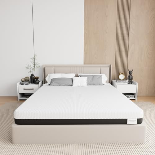 Memory Matratzen Matratze 160x200 16 cm Hoch, Doppelschicht Kaltschaummatratze H3, 7-Zonen Viscoschaum Matratze, Abnehmbarer Stoffbezug Matratzen...