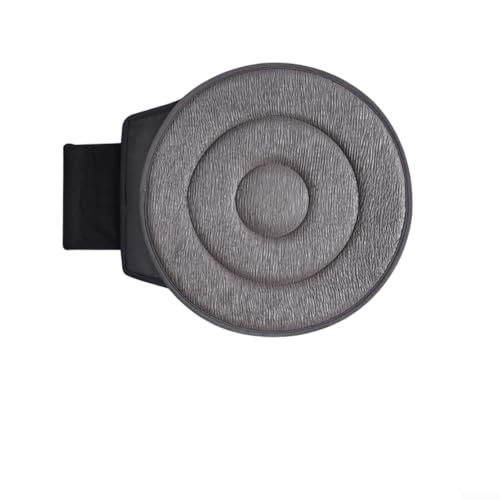 Almohadilla giratoria para coche con funcionalidad de rotación de 360 grados para una mayor independencia al entrar o salir de vehículos (gris)