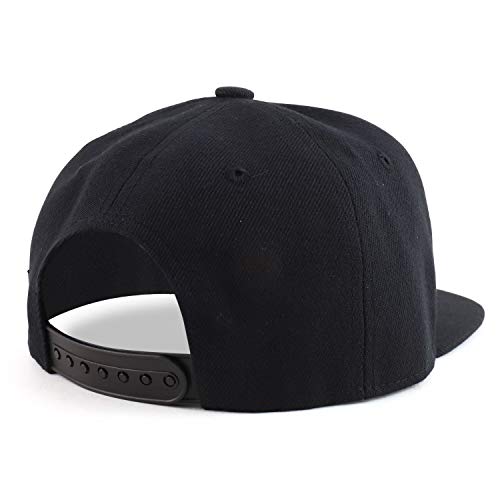 Image of Trendy Apparel Shop Infant to Youth Plain Structured Flatbill Snapback Cap