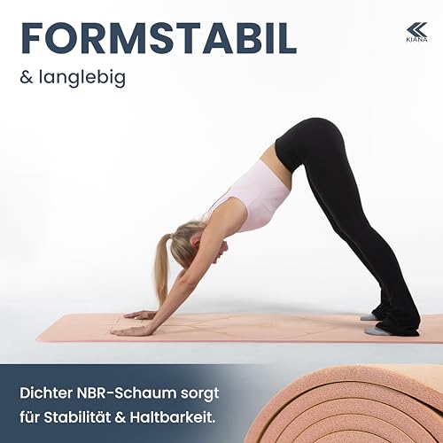 KIANA-SPORTS-Yoga-Matte-aus-Deutscher-Entwicklung--Rutschfeste-gelenkschonende-Yogamatte--2-Komfort-Dicken-10-15-cm--Weiche-Sportmatte-Gymnastikmatte--Fur-Yoga-Pilates-Krafttraining | Dealmeister.io Alt tag für bilder post titel