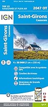 Download Saint-Girons, Couserans : 1/25 000 PDF
