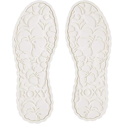 Roxy Women's Sheilahh Slip On Platform Sneaker Shoe, White , 8 Medium Us #TOP3