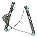 YHTAUTO Front Passenger Side Power Window Regulator with 2-Pin Motor Assembly for BMW E46 325i 328i 330i 1999-2005 Sedan Wagon
