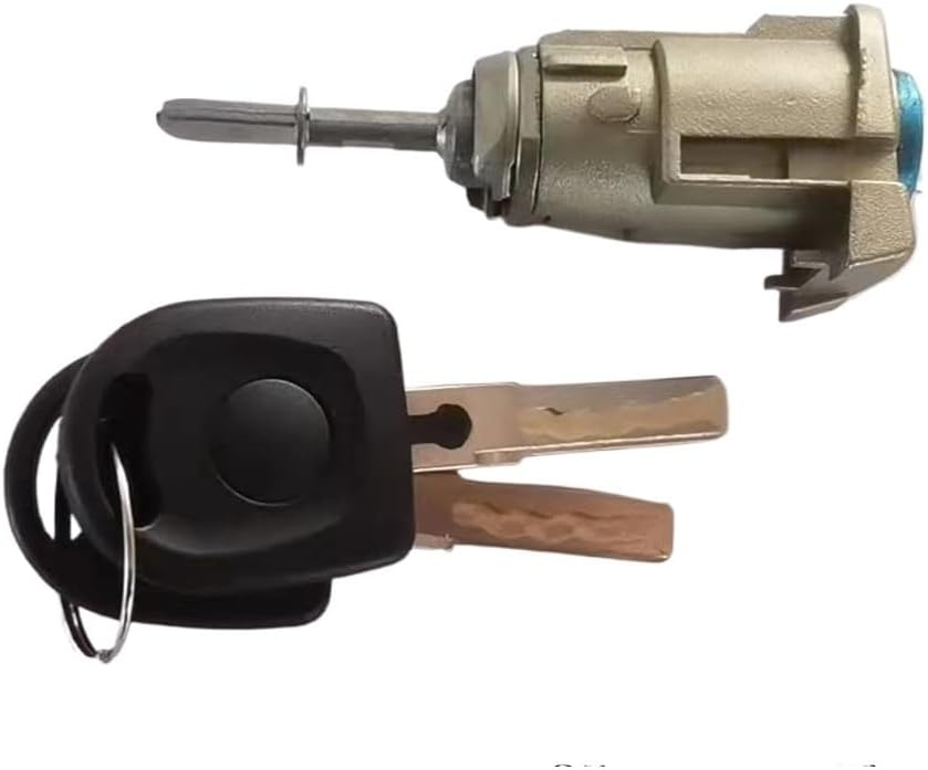 Compatible with VW GOLF IV Compatible With FOX POLO FRONT DOOR LOCK BARREL WITH 2 KEYS 1U0837167 1U0837168E 6Q4837168E