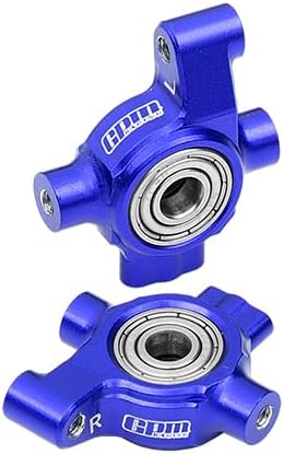 GPM 7075 Alloy Front Steering Block（Larger Inner Bearings） for TRAXXAS 1/10 4-Tec Drift Ford Mustang Rear Wheel Drive On-Road Drift Car-105237-4