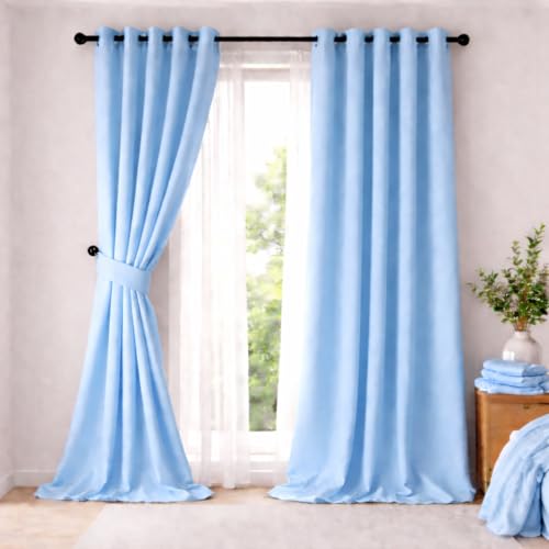 Image of LU8MERA Blackout Parent (Sapphire Blue, Window (5 ft x 4.5 ft), Solid)
