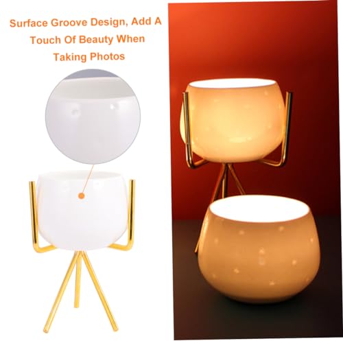 1 Set Household Decoration Ceramics Ornament Candlestick Candle Holder Adornment