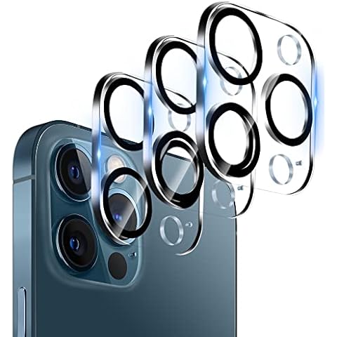 Dengduoduo 【3 Pack】 Tempered Glass Camera Lens Protector for iPhone 12 Pro Max 6.7", Ultra HD, 9H Hardness, Anti-Scratch, Case Friendly, Easy to Install [No Affect on Night Shots] Cover
