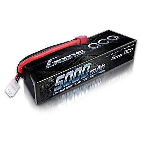 Gens ace 2S lipo Batteria 5000mAh 7.4V 50C RC