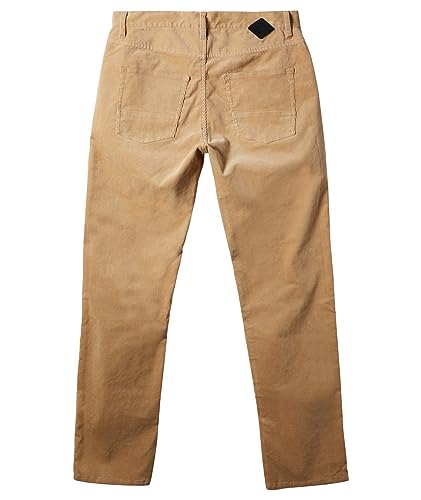 Pantalon en velours Quiksilver Kracker Cord pour homme en coloris beige Plage 233
