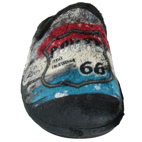 Chaussures de salon Route 66 avec semelle douce protectrice spécial parquet