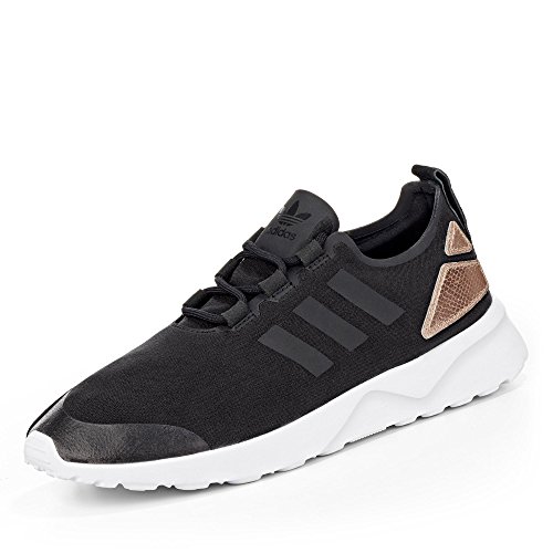 adidas Femme Scarpa W ZX Flux Verve Chaussures de Running Compétition, Noir, 38 2/3 EU