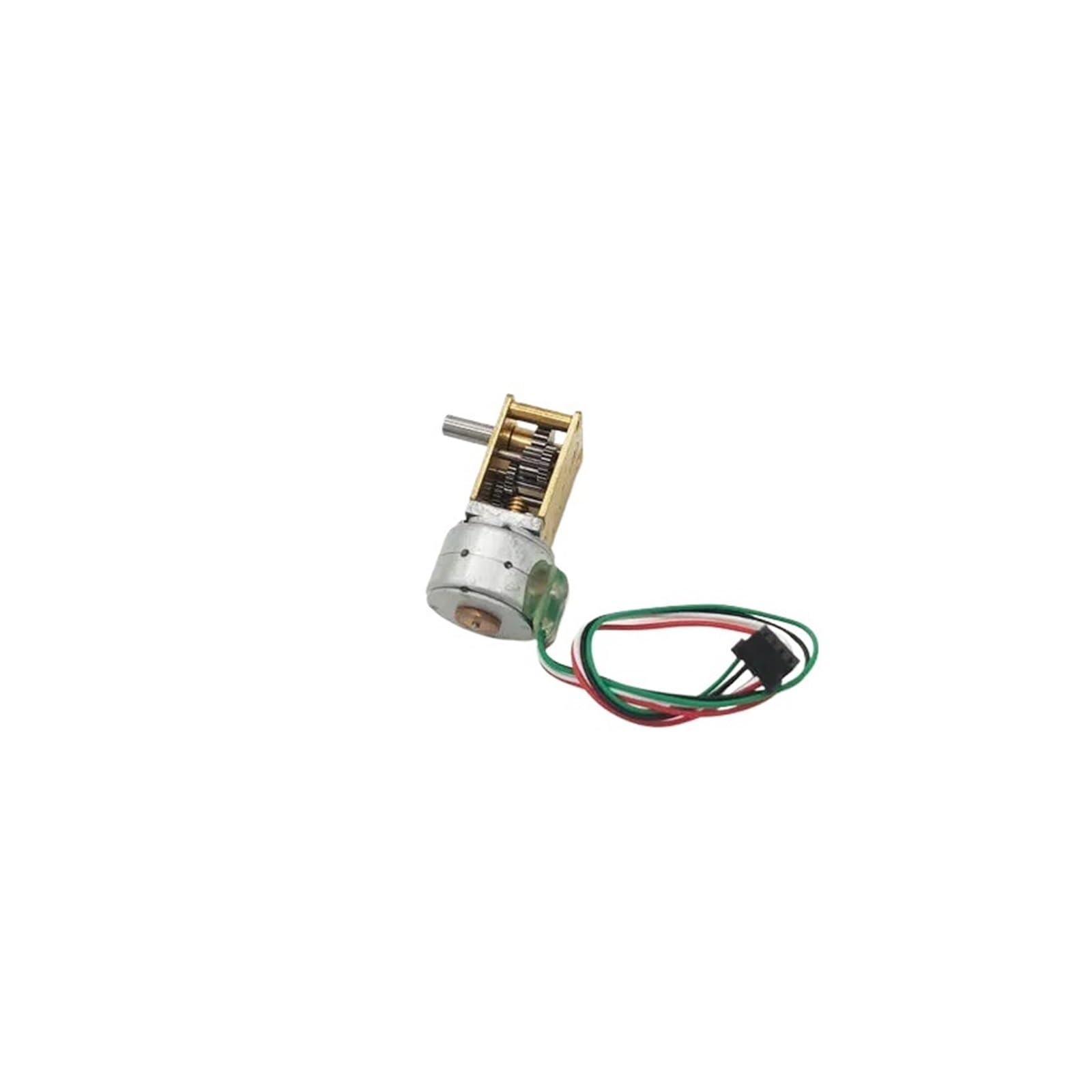 POWTAXBJGD High Precision 90 Degrelectric DC 5V 15mm Metal Gearbox Stepper Engine Step Gear Electronic Starter 4-Wires Gear Ratio 20:1-1000:1(F Ratio 399)