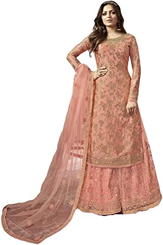 Ready to Wear Indian Pakistani Ethnic Wear Wedding Wear Sharara Style Salwar Suit for Women
