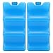 Efficient Contoured Cooling Solution for Working Moms,2Pcs Breastmilk Ice Packs, Reusable Blue Ice Boxes for Breastmilk Storage