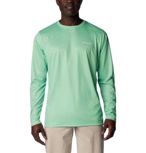 Columbia Terminal Tackle PFG t-shirt manches longues homme bleu menthe