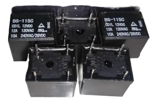 Relais BS-115C 24 VCC commutation stable basse tension 5 broches