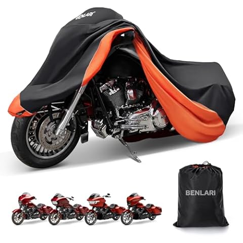 Benlari Waterproof Motorcycle Cover for Touring Models Cover