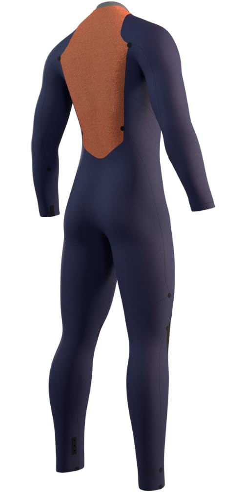 MYSTIC Star 5/3 Back Zip Full Suit 2025 Navy