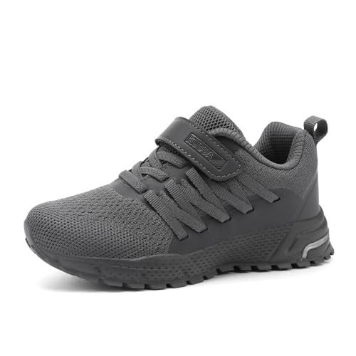 Image of KUBUA Kids Sneakers Lightweight Boys Girls Tennis Shoes | Breathable, Comfortable, Non Slip, Easy to Put On, Running, Walking, Gym, School, Daily Play, Toddler