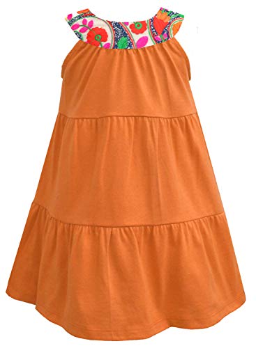 Image of A.T.U.N. (ALL THINGS UBER NICE) Girl's Cotton A-Line Knee-Length Dress