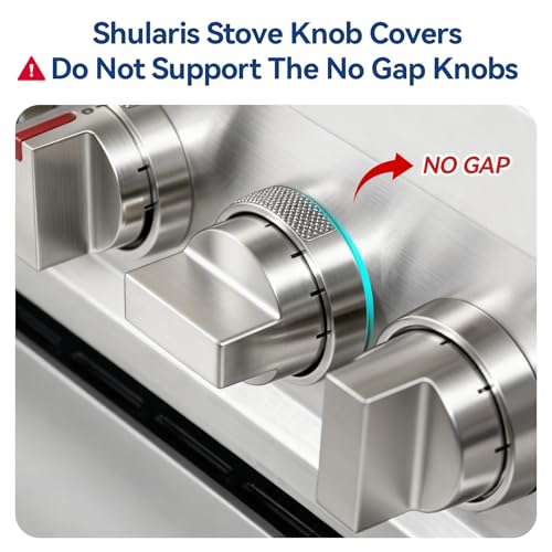 Stove Knob Safety Covers, 5Pcs Fits 90% Oven/Stove 5 Heat Alert Stickers Oven Knob Covers for Child Safety, 2nd Gen Kitchen Burner Childproofing, Gas Stove Knob Locks for Kid Baby Pet (Clear) - Image 4