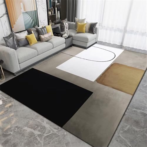 Alfombra pasillo antideslizante para decoracion cuarto minimalista moderna 2