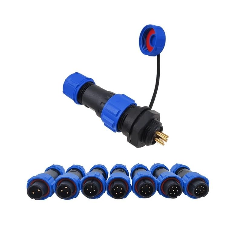 Connecteur SP13 5pin IP68 étanche châssis haute précision aéronautique