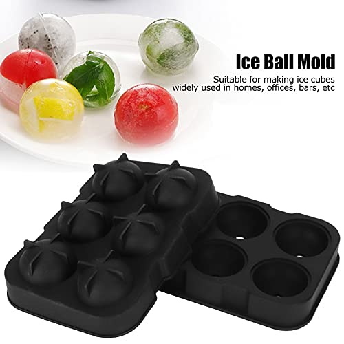 Molde para Hielo Silicona Reutilizable 6 Cubos miniatura 4
