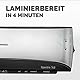 Fellowes A4 Laminiergerät, Spectra A3 für Einsteiger, für 80-125 Mikron Laminierfolien, bis A4 Format, für Zuhause/Home Office, inkl 10 gratis A4 Folien