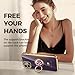Nonional Compatible for iPhone 11 Case with 2 Pack Screen Protector, 360° Rotatable Ring Holder [Luxury Hearts Pattern] Plating Gold Edge Slim Soft Phone Cover Case for iPhone 11 - Purple