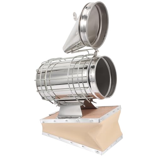 Enfumoir de rucher en acier inoxydable pour guider les abeilles au printemps