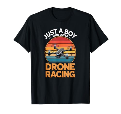 Boys Drone Racing T-Shirt