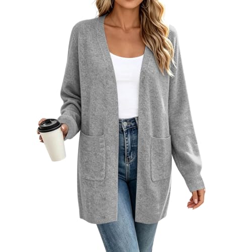 Cardigan Sweaters for Women Open Front Coats Long Sleeve Fashion Jackets - image 1