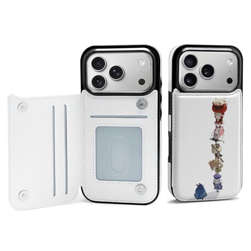 For ���_ Genshin Impact �Ή� iPhone 17pro max �X�}�[�g�t�H���P�[�X �蒠�^ ����PU���U�[ ���u���X�^���h�@�\�t�� �J�[�h�X���b�g �X�g���b�v�t�� ���z�^ �}�j���A���� �J�[�h���[ ��G�肪�悢 �_�u���{���h���C�z�� 